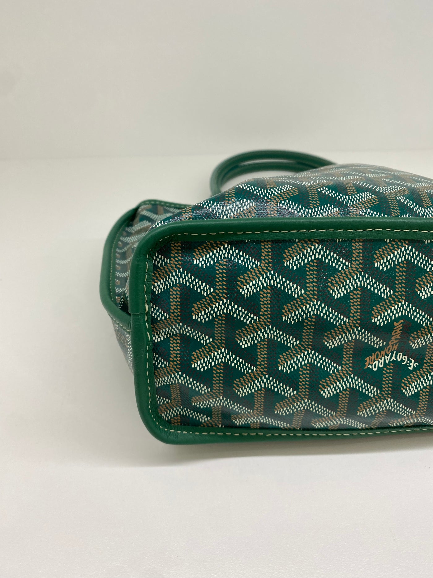 Goyard mini anjou - green