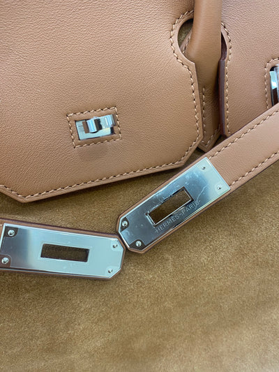 Hermès Birkin 30 Grizzly/ Gold Swift PHW