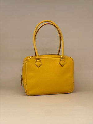 Hermes Plume Mustard Epsom GHW