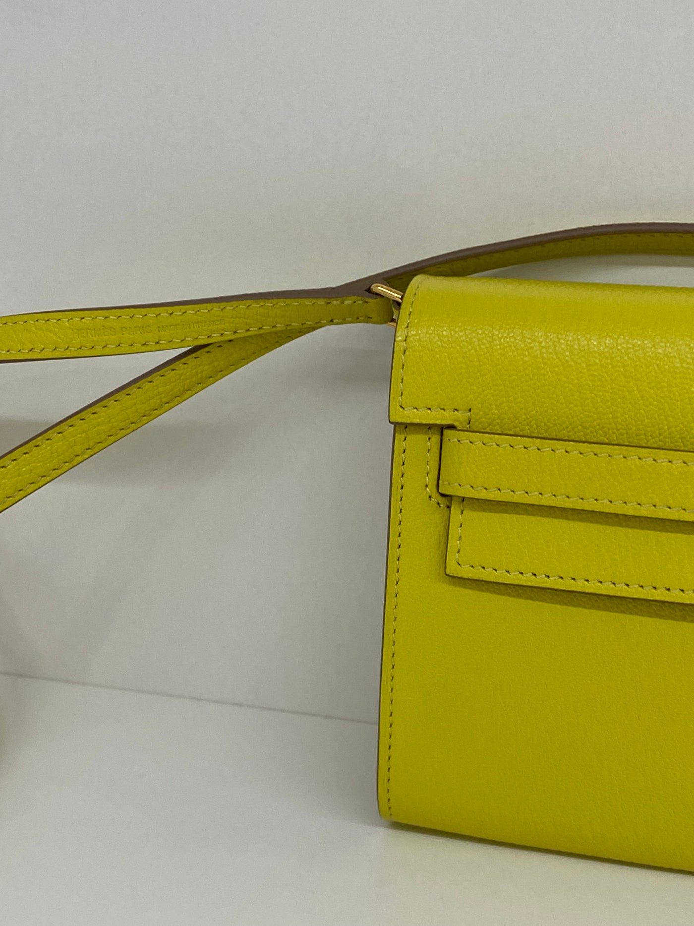 Hermes Kelly To Go Lime RGHW