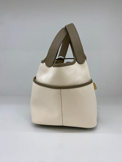 Hermes Picotin 18 Cargo Ecru/ Beige Marfa GHW
