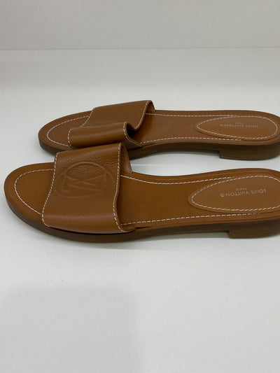 Louis Vuitton Leather Sandals - Size 38.5