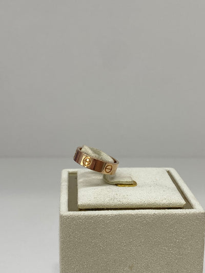Cartier Love Ring Rose Gold Size 57