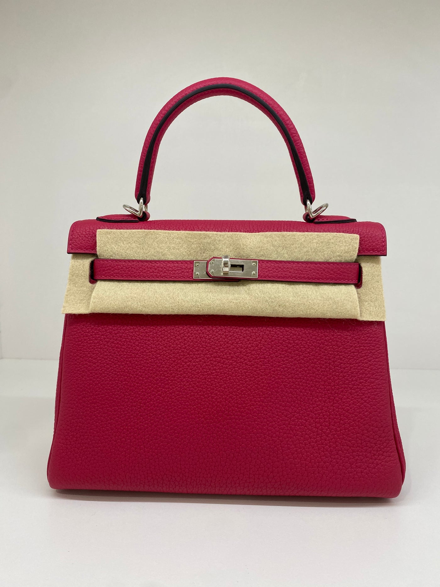 Hermes Kelly 25 Framboise PHW