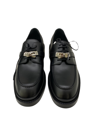 Hermes First Derby Loafer Black Size 39