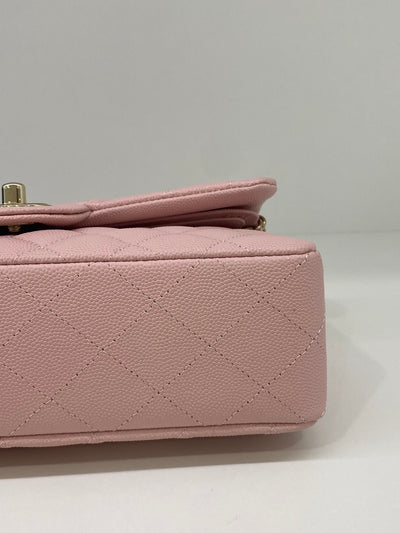 Chanel Classic Flap Small Soft Pink CGHW
