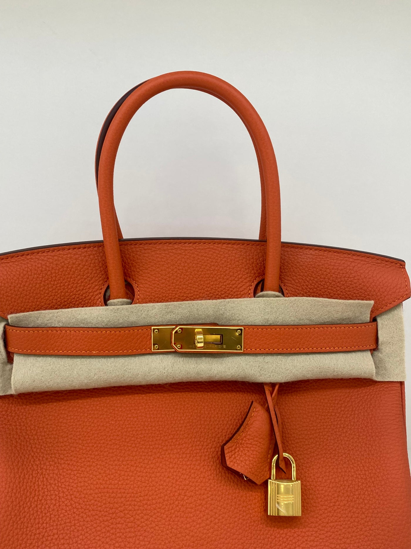 Hermes Birkin 30 Orange GHW