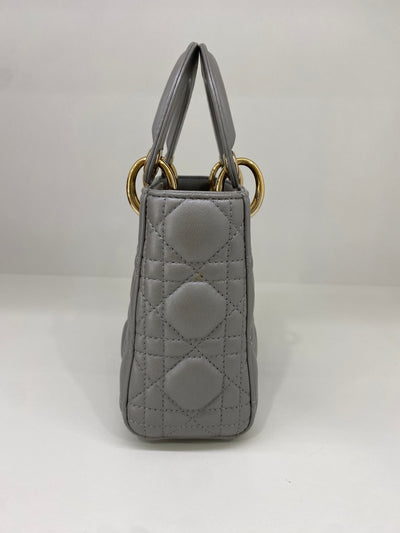 Dior Lady Dior Mini Silver GHW