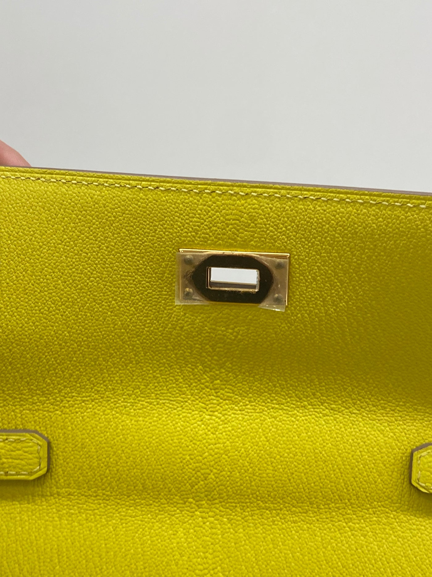 Hermes Kelly To Go Lime RGHW