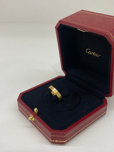 Cartier Love Ring Yellow Gold Size 49