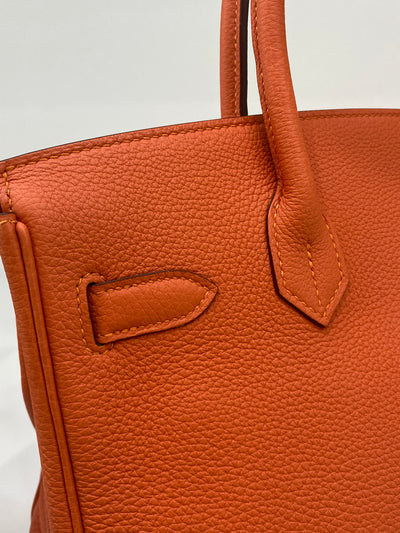 Hermes Birkin 30 Orange GHW