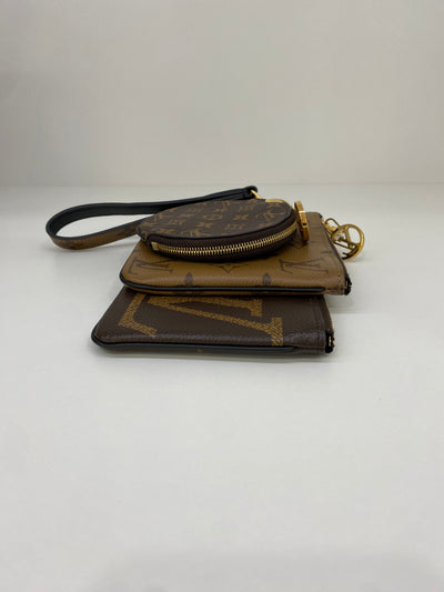 Louis Vuitton Trio Pouch Monogram GHW
