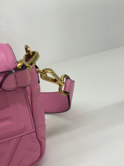 Fendi Baguette Pink GHW