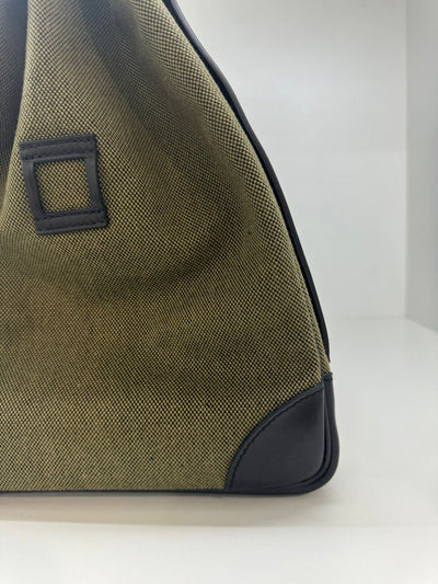 Hermès Cargo HAC Birkin 40 Military Green and Black box leather Bag