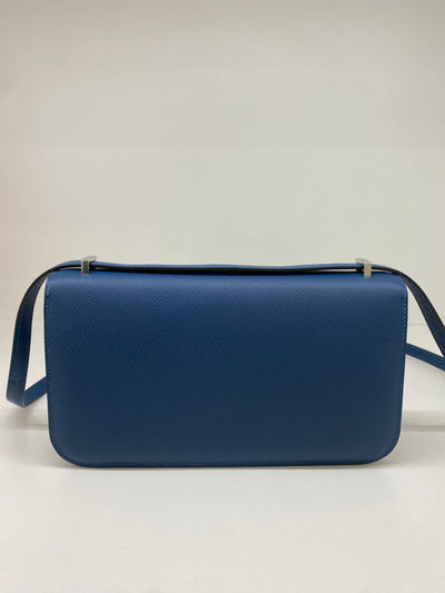 Hermes Constance Elan Deep Blue PHW