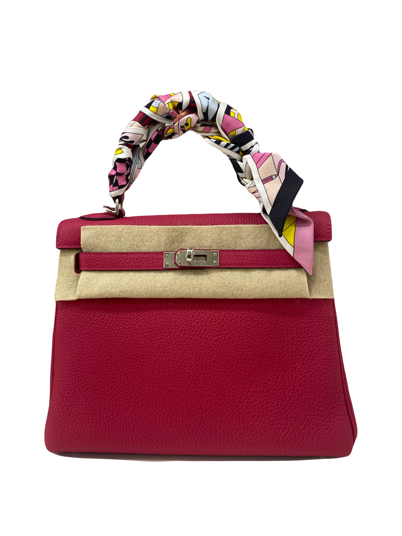 Hermes Kelly 25 Framboise PHW