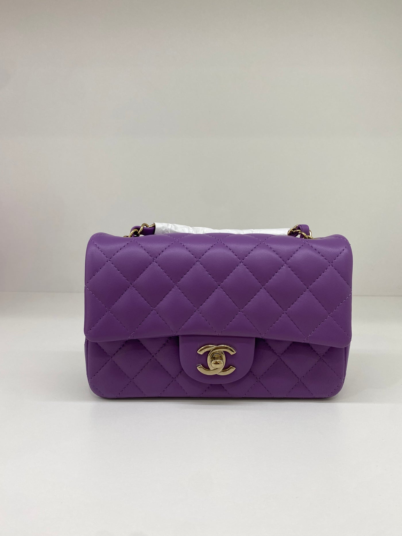 Chanel Classic Flap Mini Purple