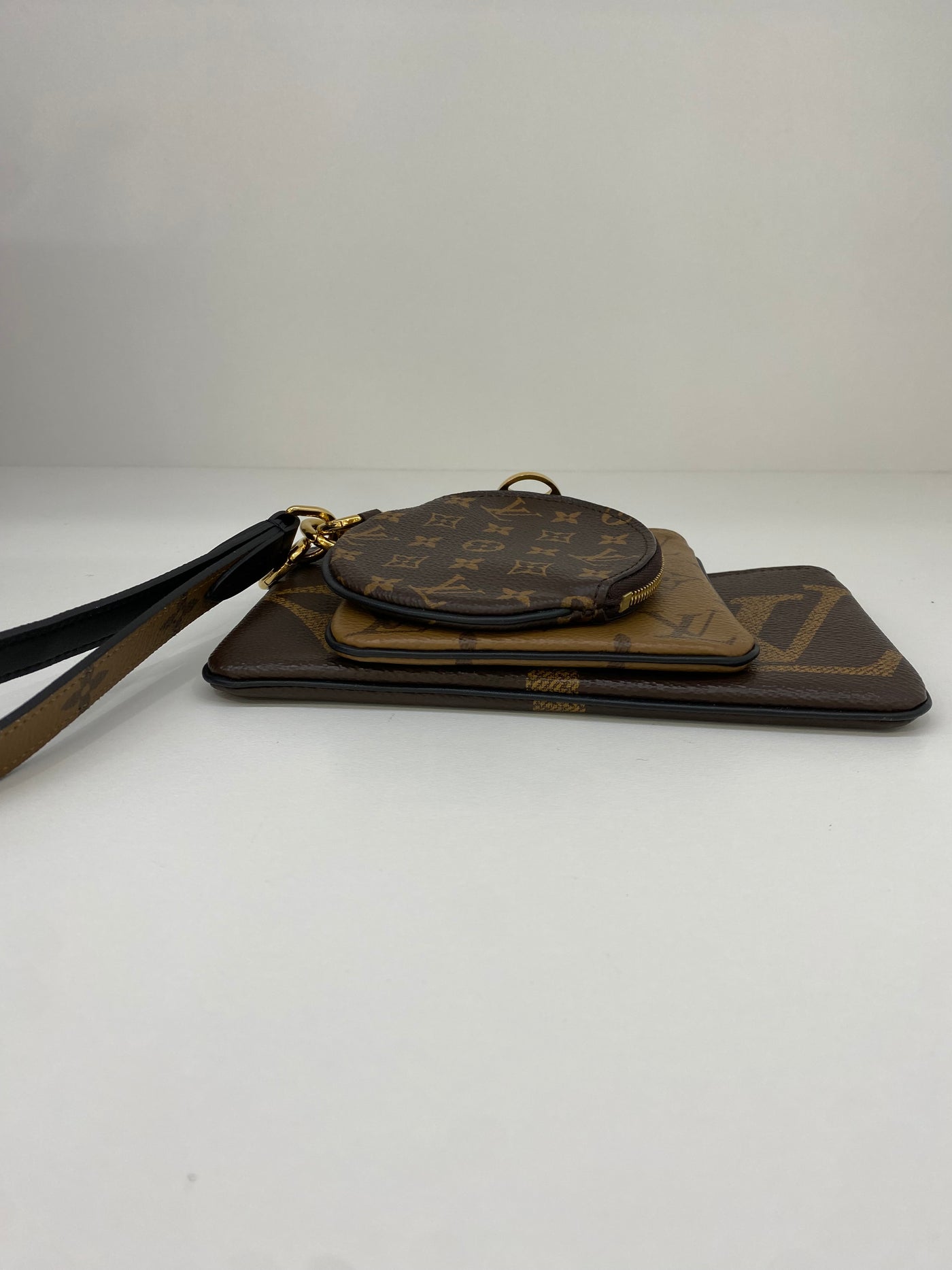 Louis Vuitton Trio Pouch Monogram GHW