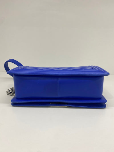 Chanel Boy Bag Medium - Electric Blue (series 24)