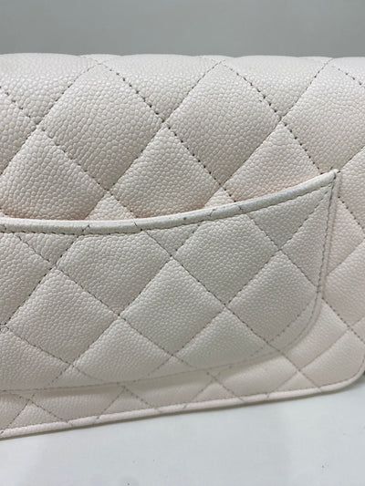 Chanel WOC White Caviar SHW