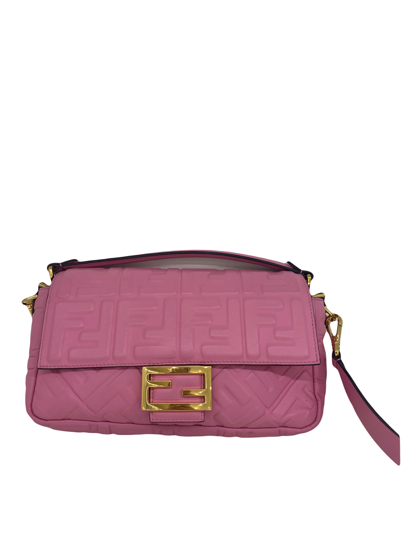 Fendi Baguette Pink GHW