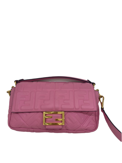 Fendi Baguette Pink GHW