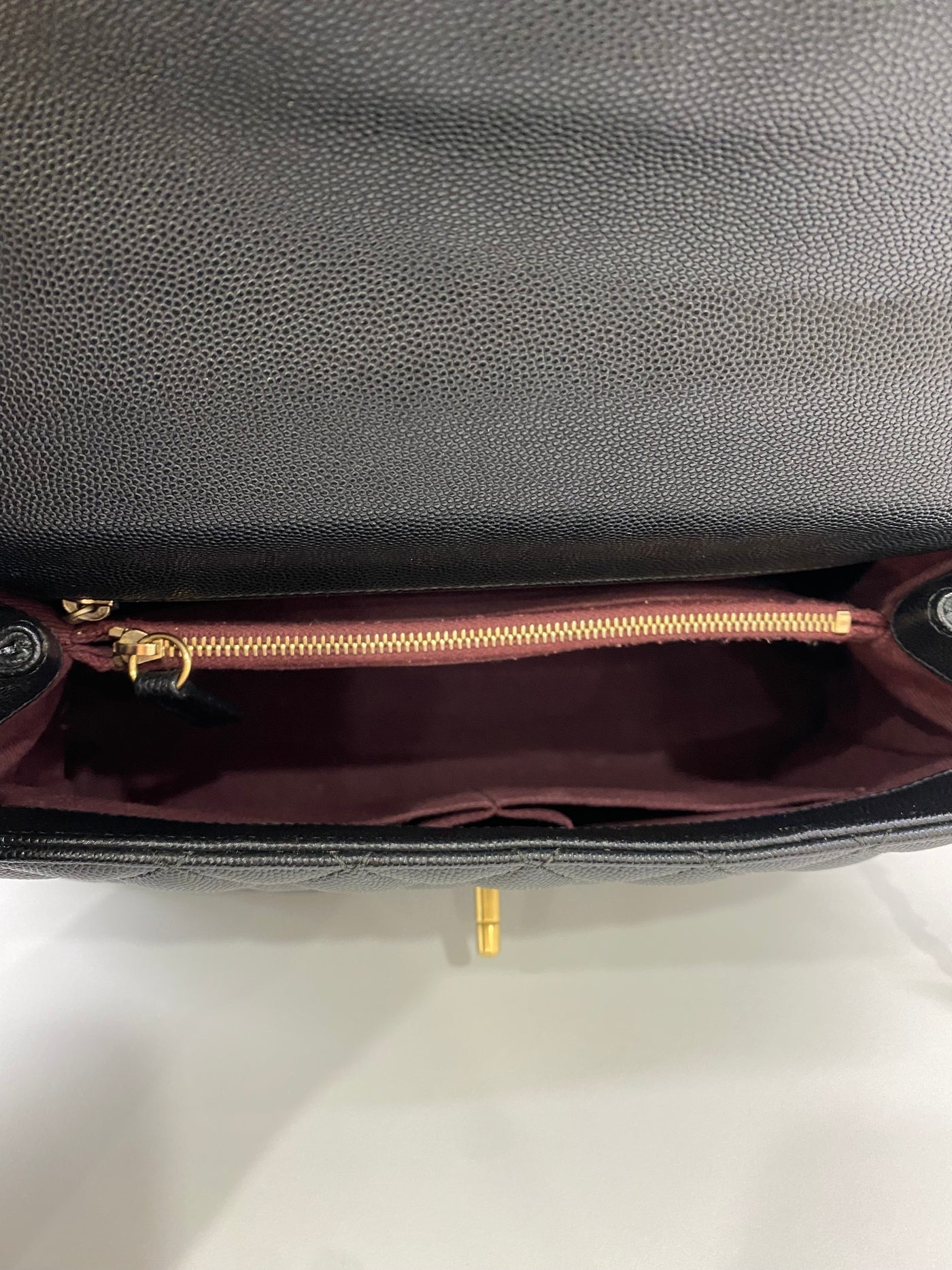 Chanel Coco Handle Black Caviar GHW