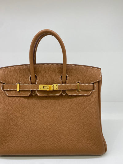 Hermes Birkin 25 Gold GHW