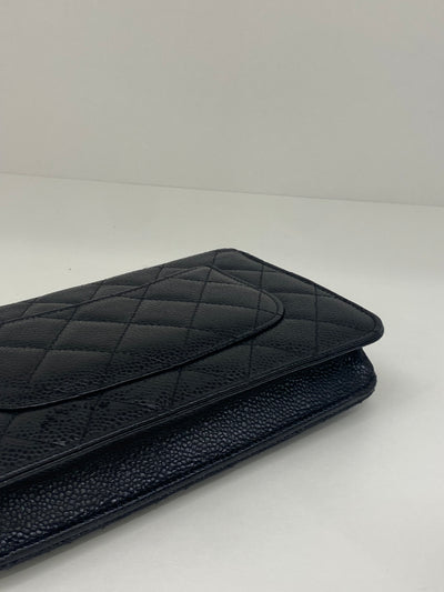 Chanel Black Caviar WOC SHW