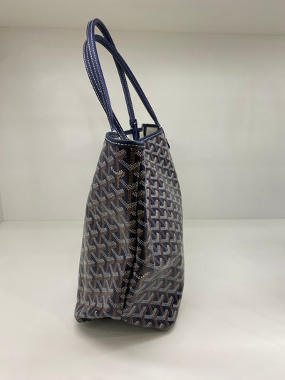 Goyard St Louis Tote Navy Blue