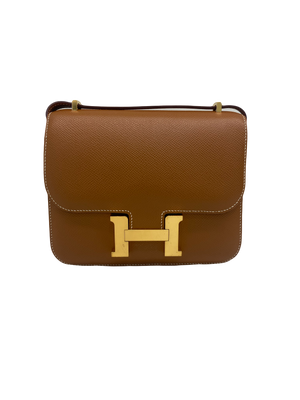 Hermès Constance 18 Epsom Gold GHW