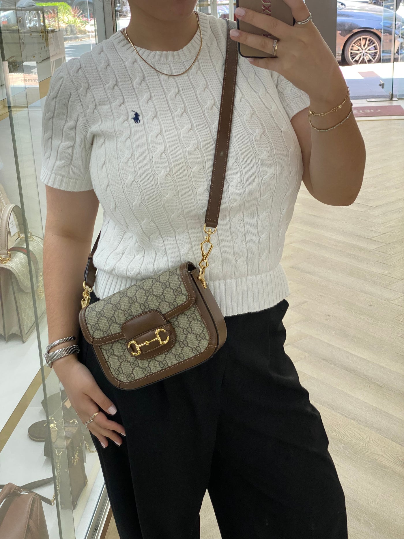 Gucci Horsebit 1955 Small Shoulder Bag