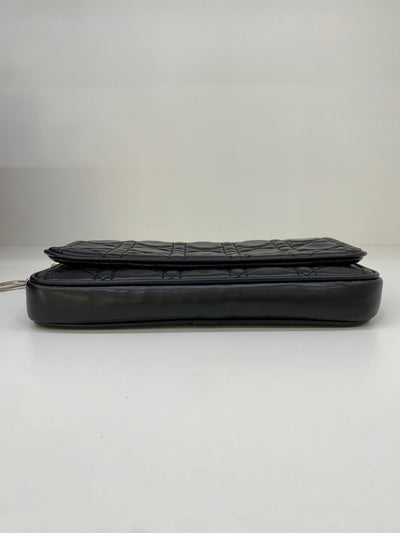 Dior Wallet On Chain Black SHW