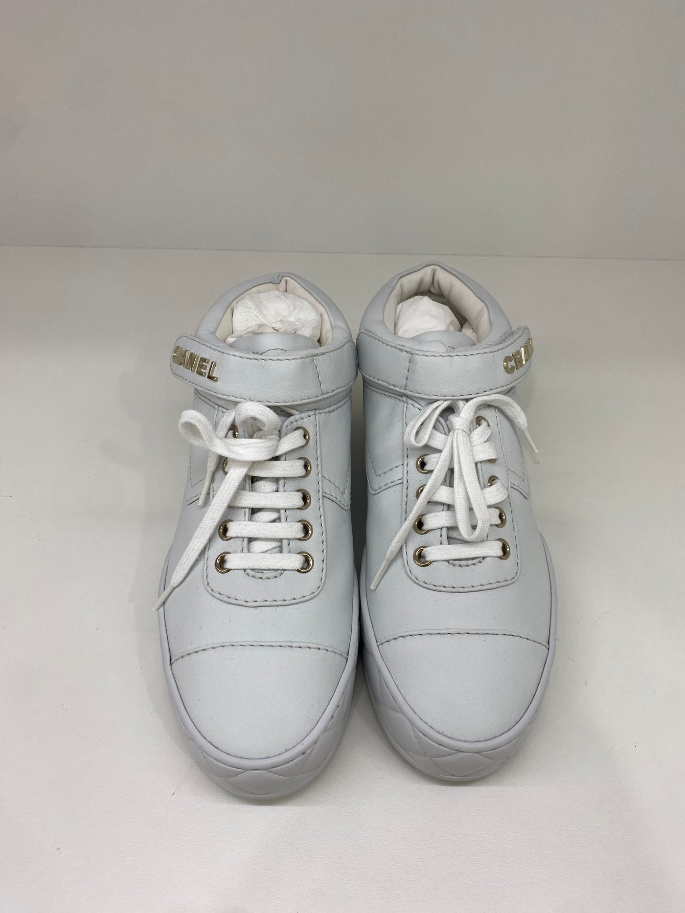 Chanel Sneakers Light Blue/White Size 37