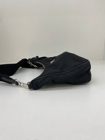 Prada Re-edition Nylon Black SHW