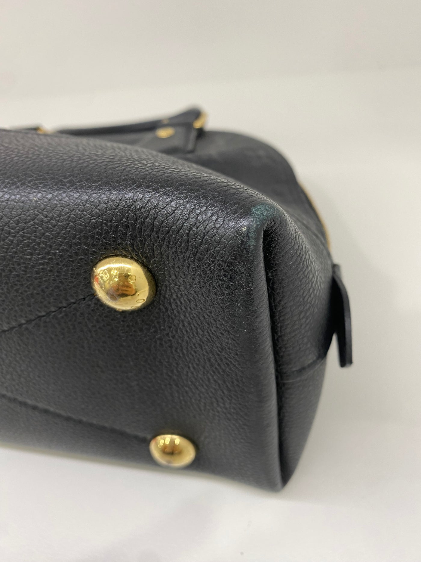 Louis Vuitton Alma Black Empriente Leather GHW