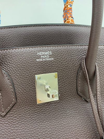 Hermes Birkin Chocolate 35 PHW