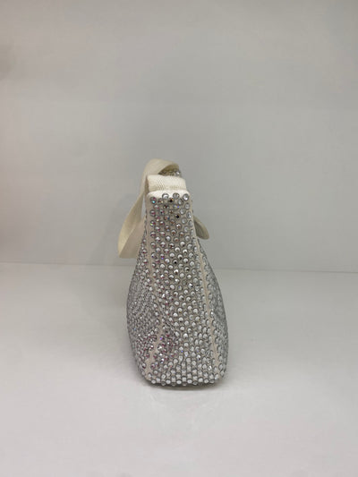 Prada Re Edition White Crystal Bag