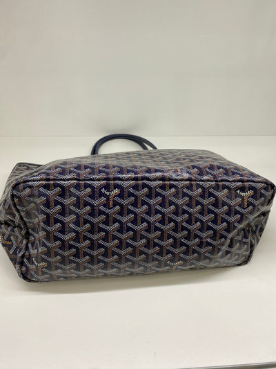 Goyard St Louis Tote Navy Blue