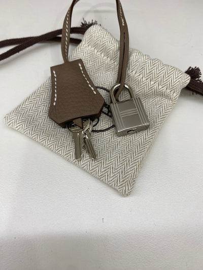 Hermès Kelly 35 Retourne Togo Etoupe PHW