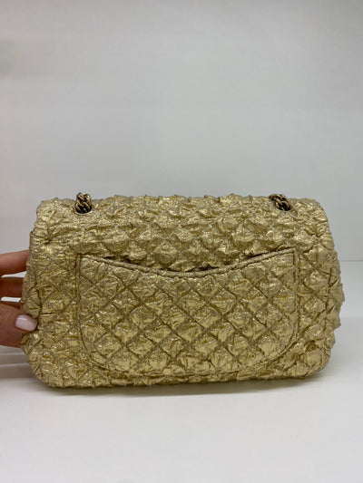 Chanel Flap Metallic Gold GHW
