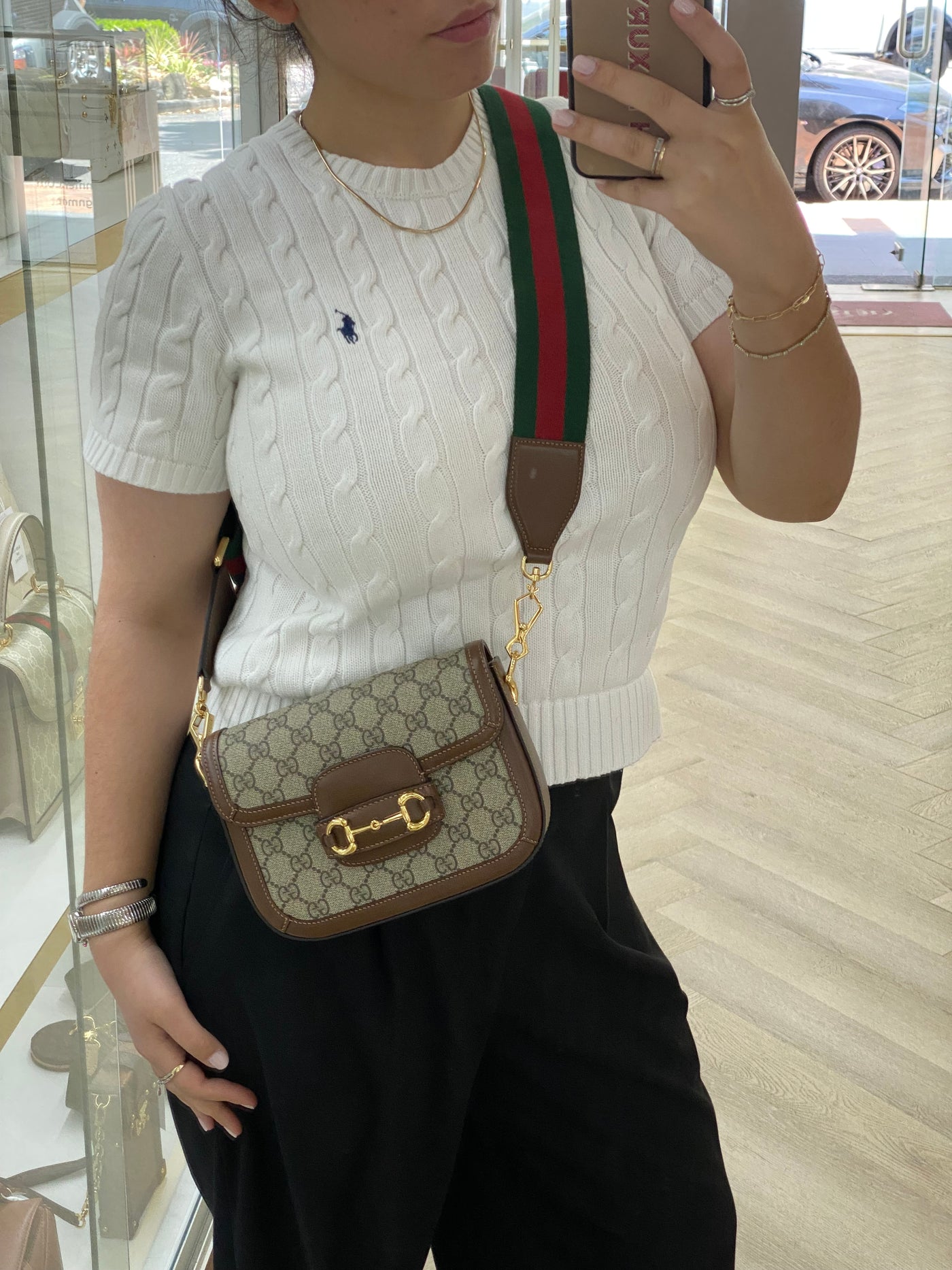 Gucci Horsebit 1955 Small Shoulder Bag