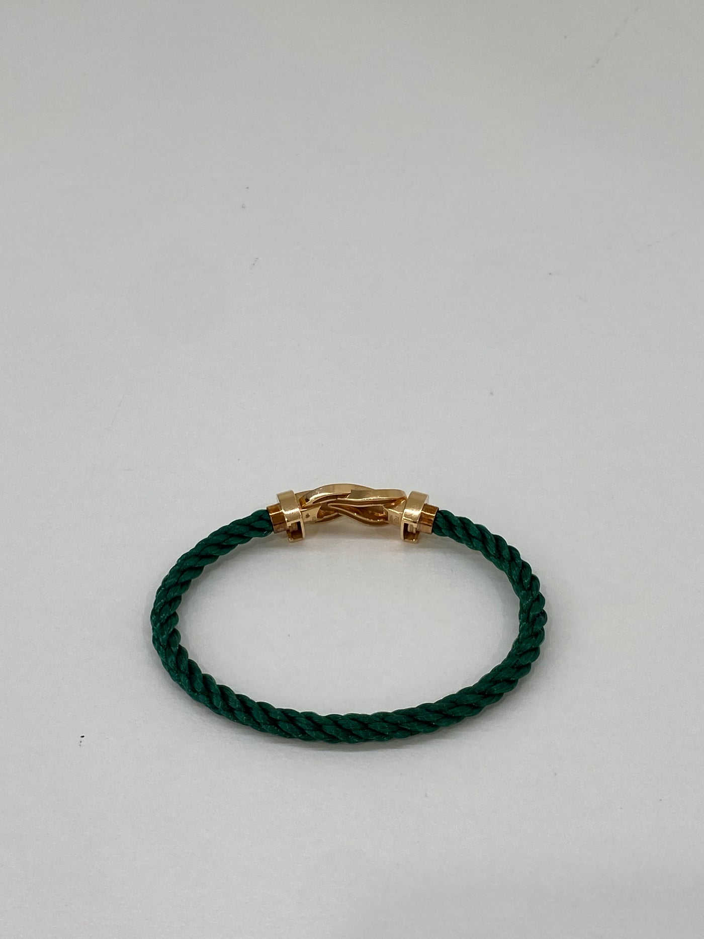 Fred Infinie Half Pave Diamond Bracelet Green RG