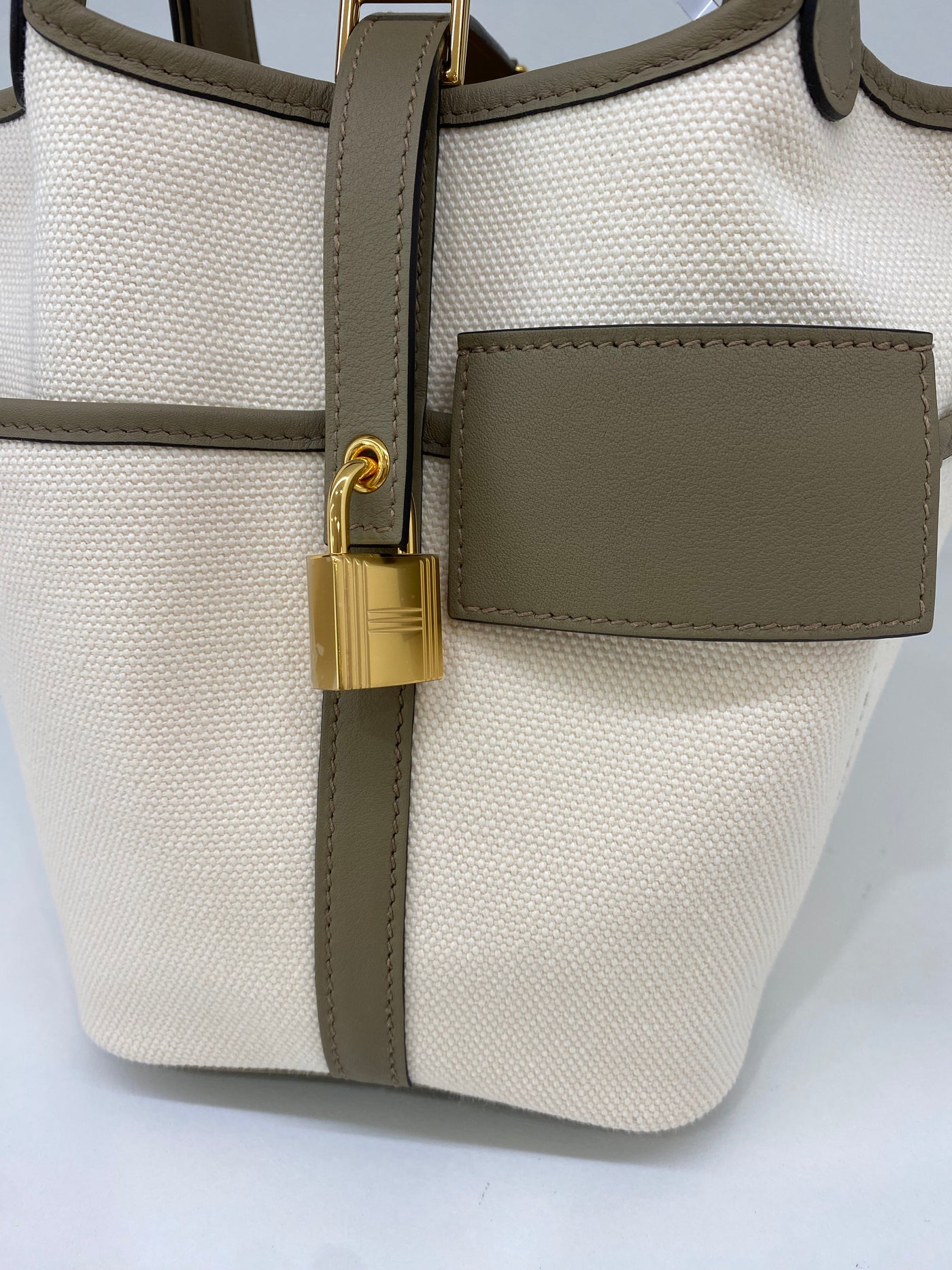 Hermes Picotin 18 Cargo Ecru/ Beige Marfa GHW