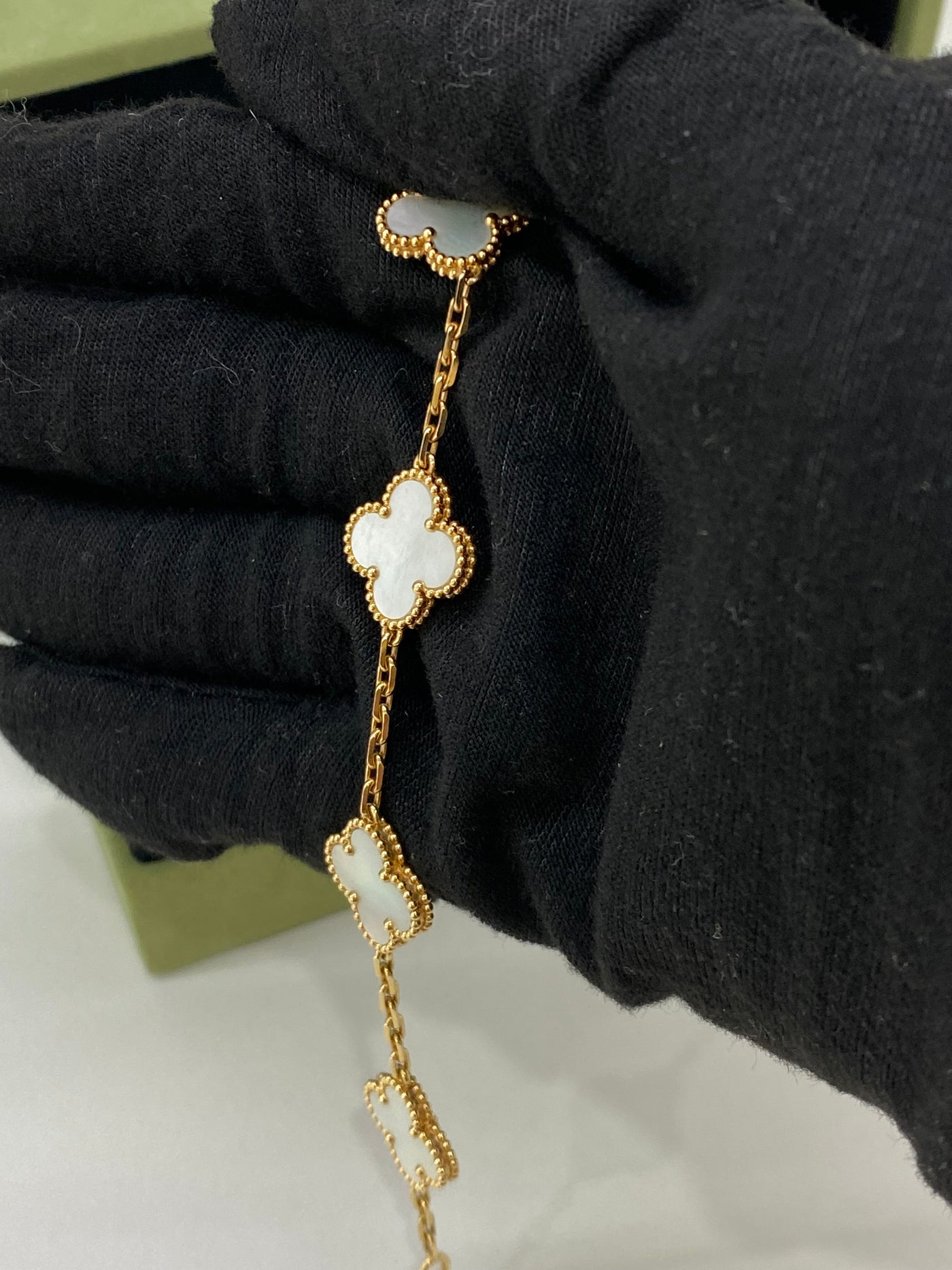 Van Cleef Arpels Alhambra Bracelet MOP YG