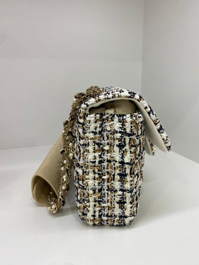 Chanel Tweed & Pearl Westminister bag