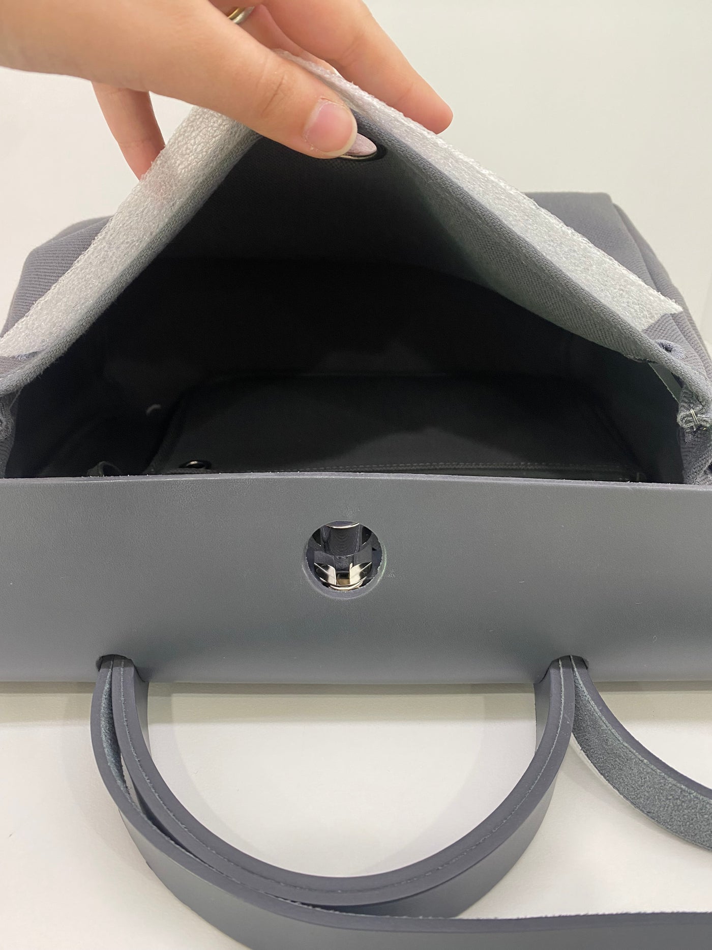 Hermes Herbag 31 Ardoise (grey)