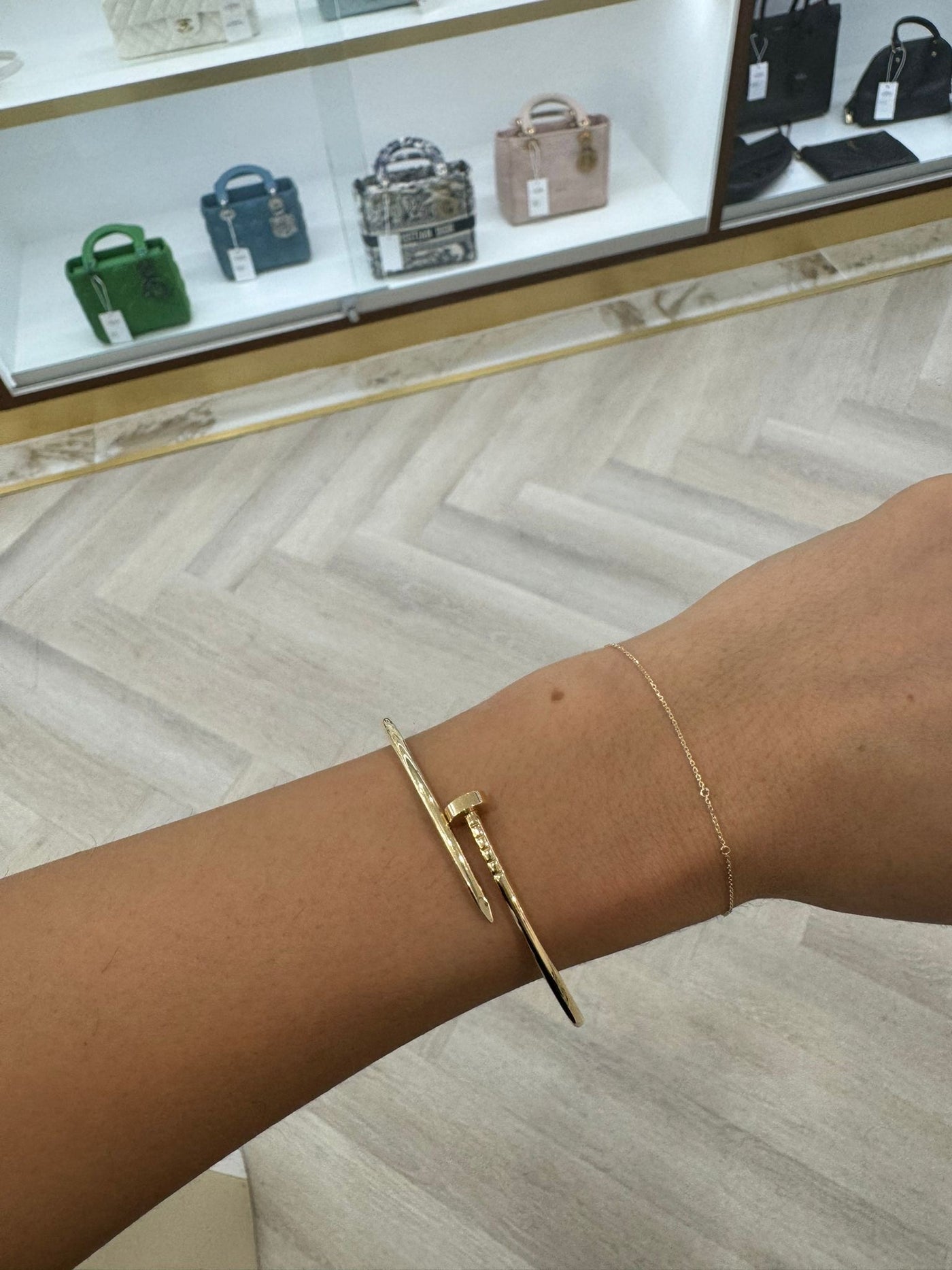 Cartier Juste Un Clou YG Size 18