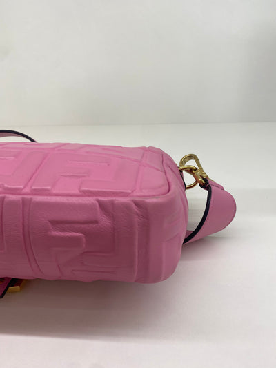 Fendi Baguette Pink GHW