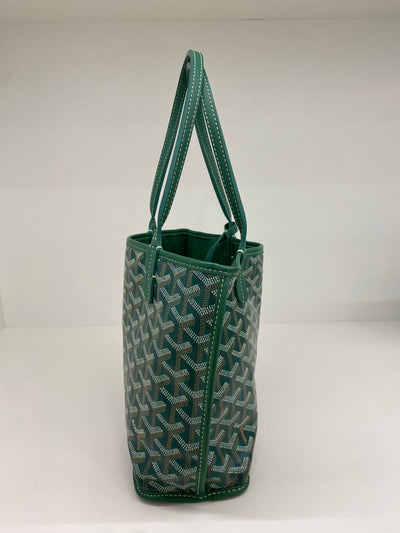 Goyard mini anjou - green